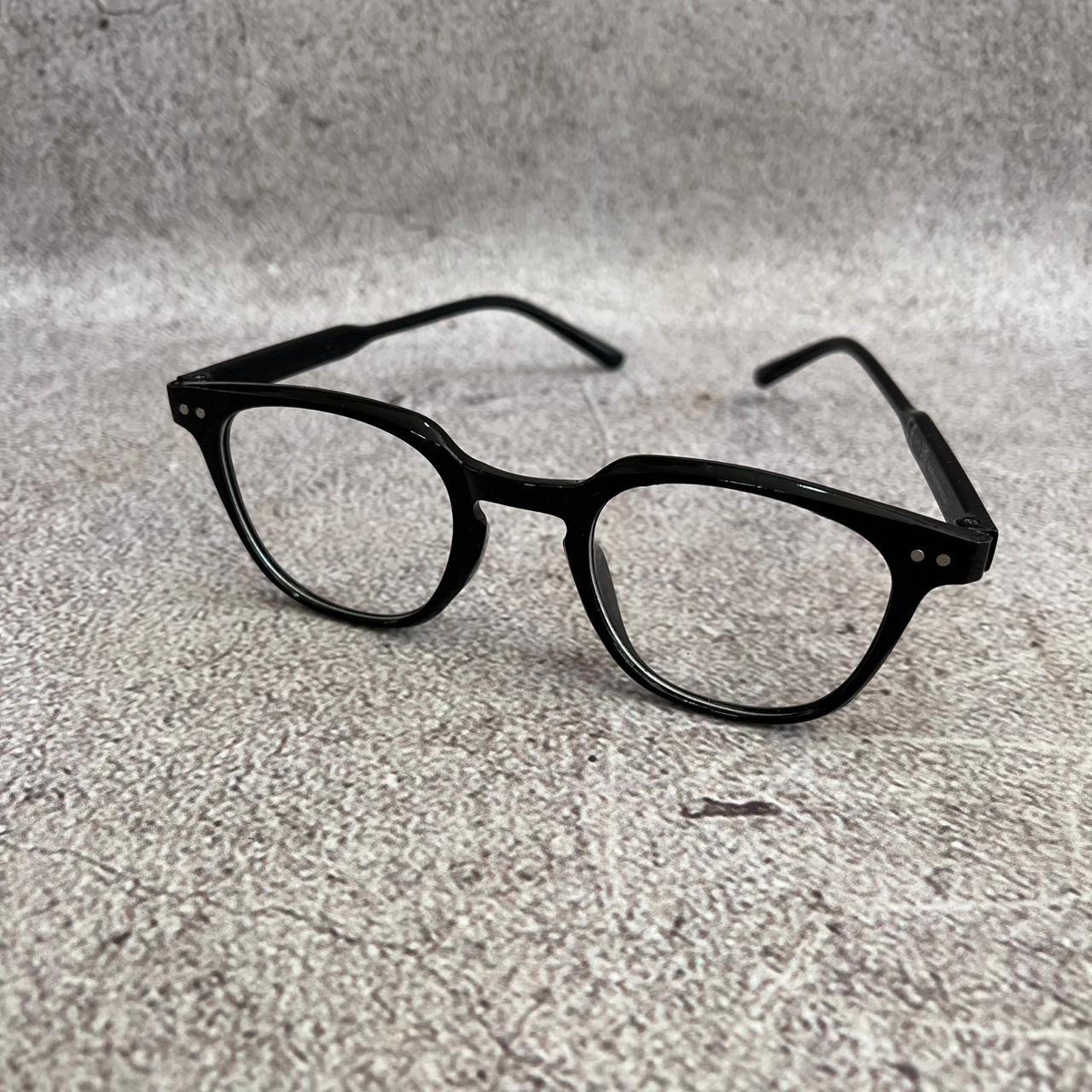 Gafas Prisma Negro - Transparente