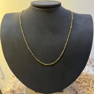 Cadena Aurora Fina Dorada