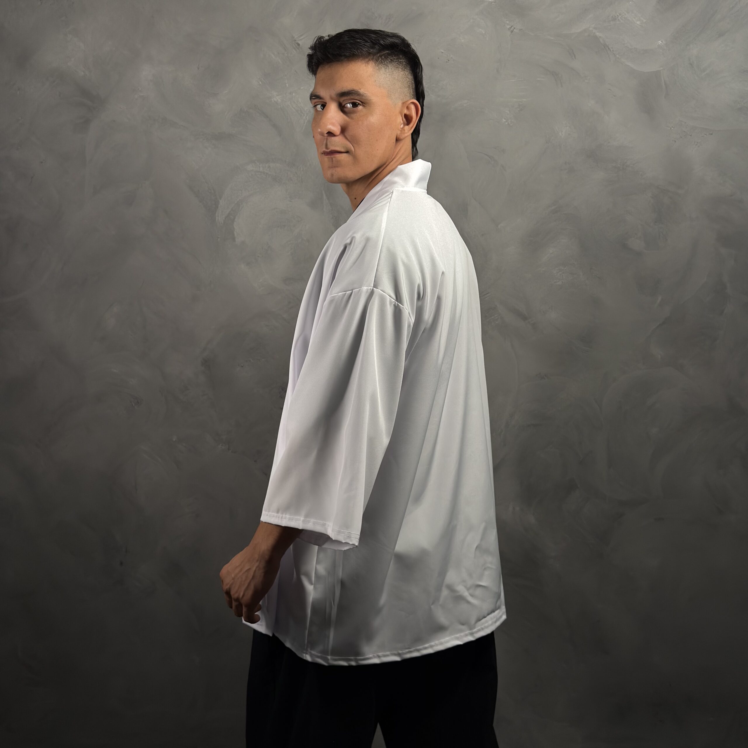 Haori Blanco Liso - Imagen 2