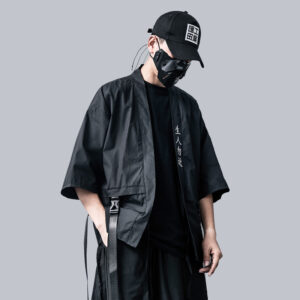 Haori Cargo Kanji Negro