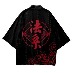 Haori Fajia Kanji Rojo