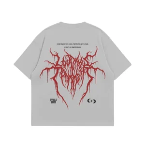 Remera boxy Witch gris plata Rituals