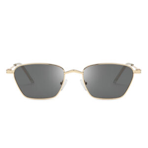 Gafas Metal Soft Square Gold Black