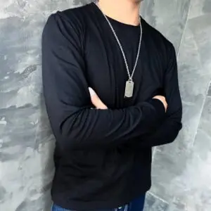 Remera Manga Larga Negra Matisse